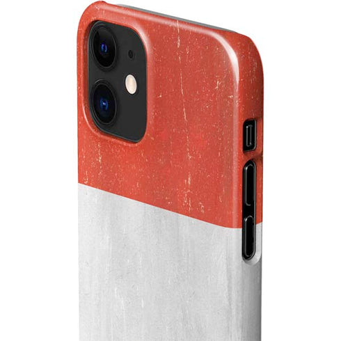 Netherlands Flag Distressed iPhone 12 Mini Lite Case